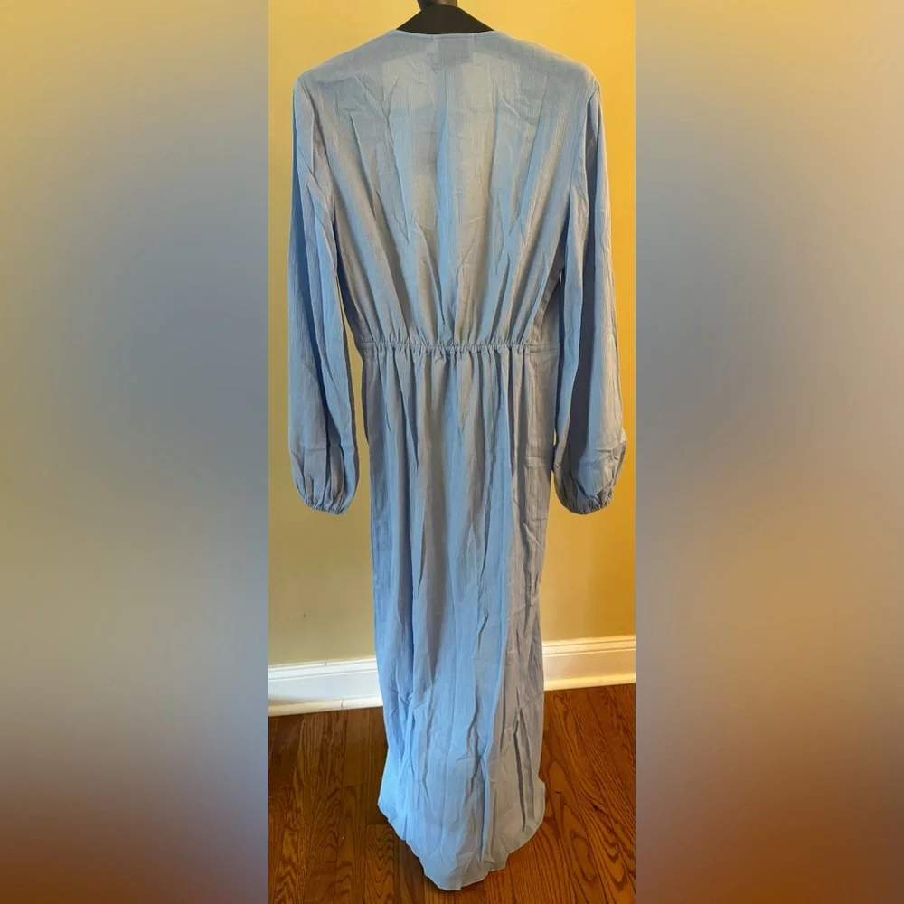 REVOLVE RUMER Small NWT Camille Duster Blue - Picture 6 of 6